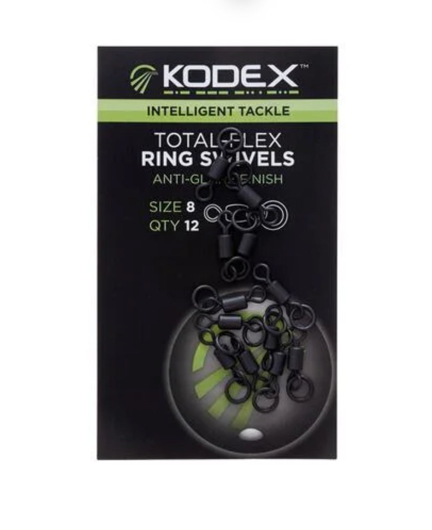 KODEX Total-Flex Ring Swivel No8 (12pc pkt) - KODEX