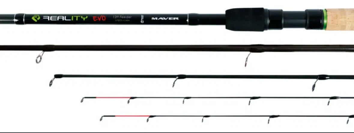 MAVER REALITY EVO 12FT FEEDER - 3 PIECE (3.6M)