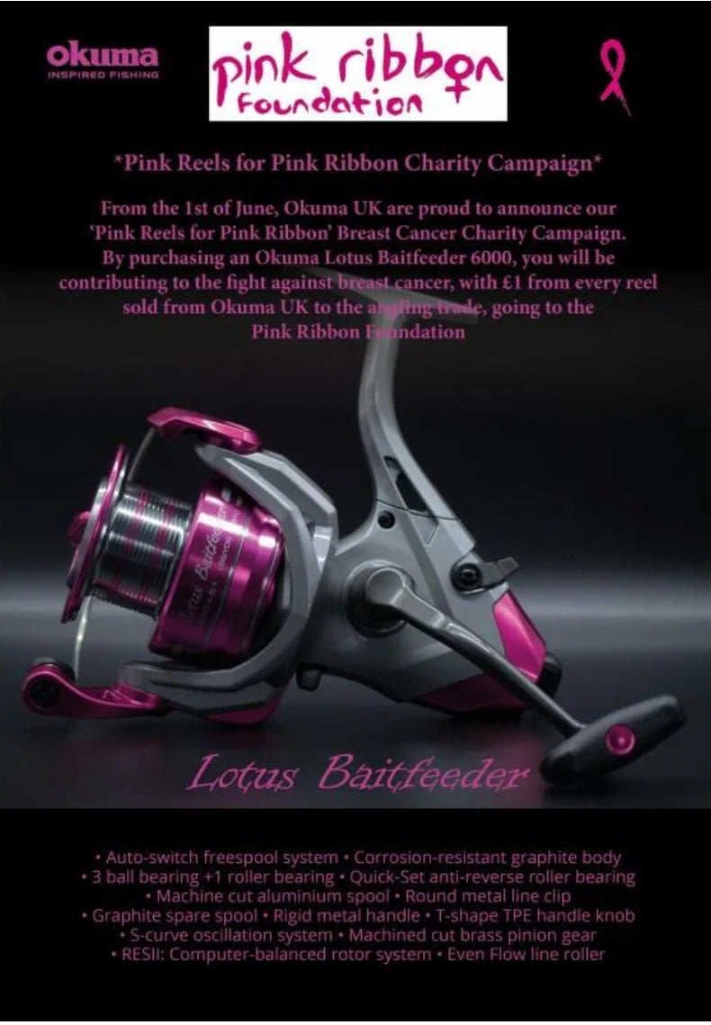 OKUMA LOTUS BAITFEEDER REEL