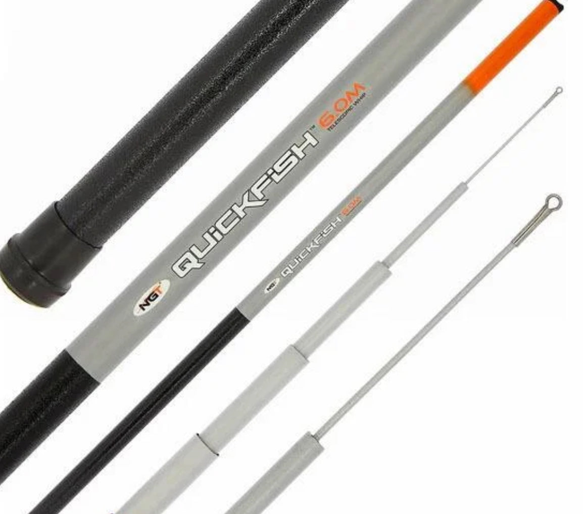 NGT Quickfish Whip - 6m Telescopic Whip