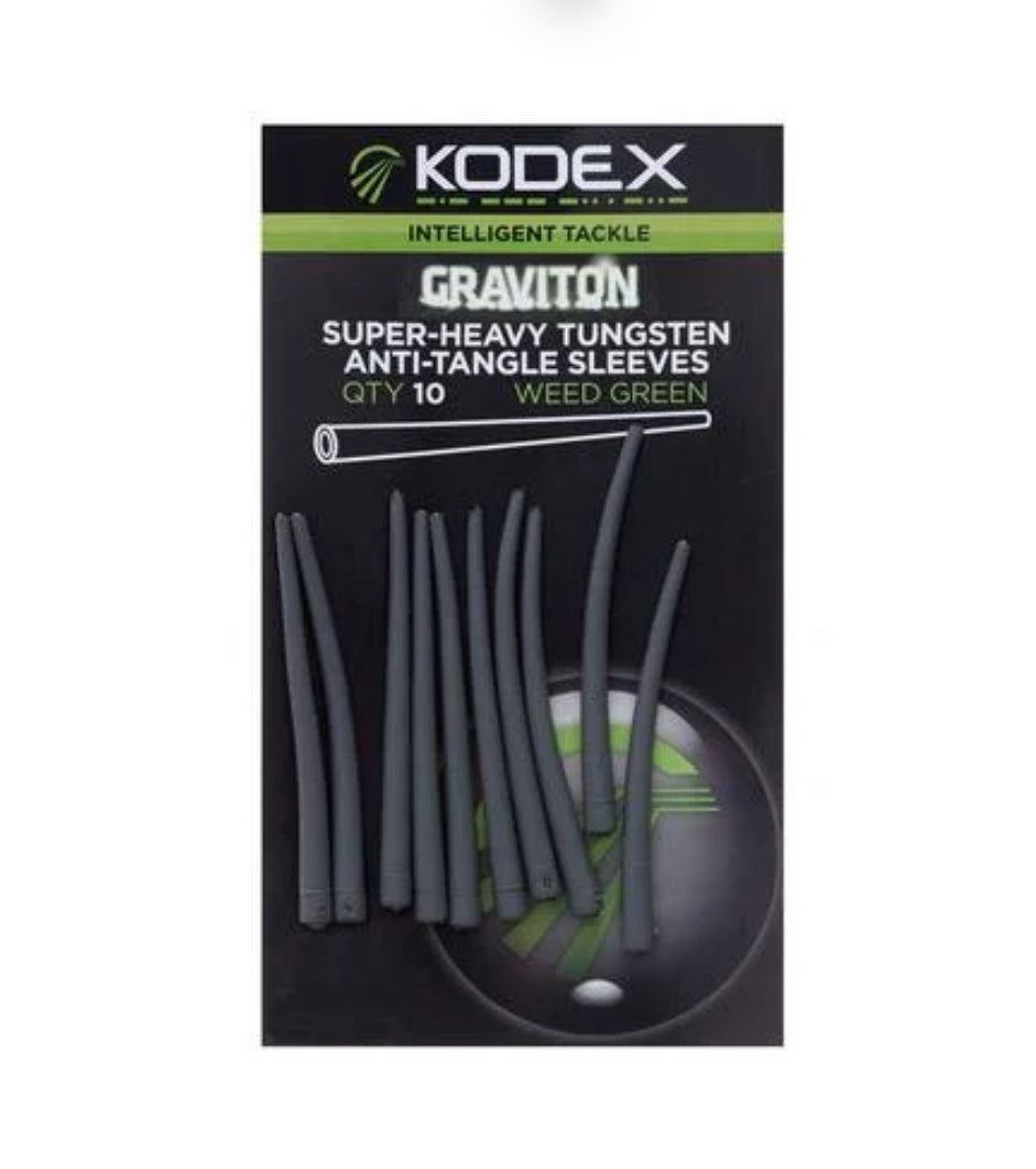 KODEX Graviton Super-Heavy Tungsten Anti-Tangle Sleeves (10pc pkt) - KODEX