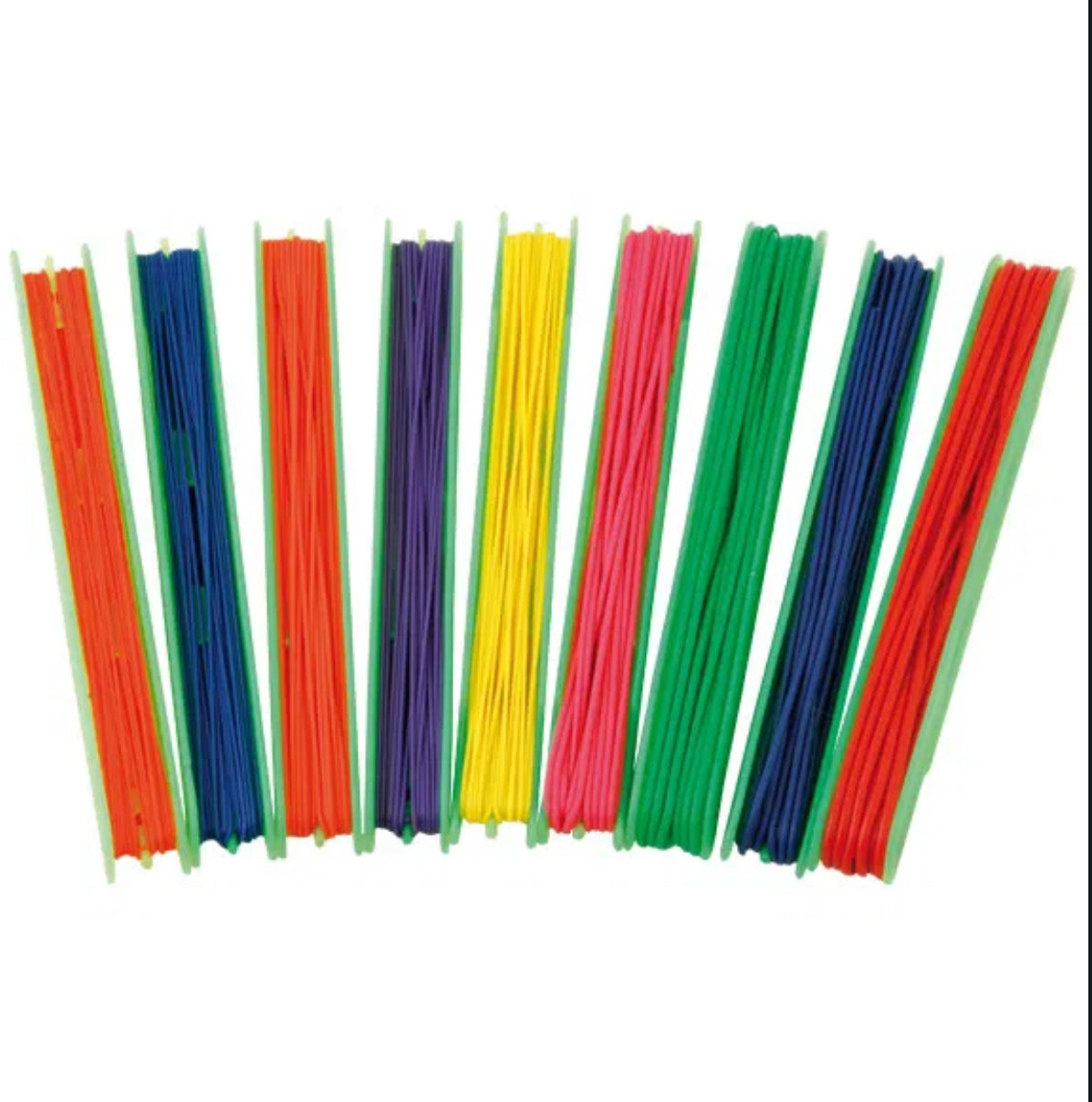MAVER COLOURED PURE LATEX ELASTIC 5M SIZE 18-20 - 2.1MM (red)