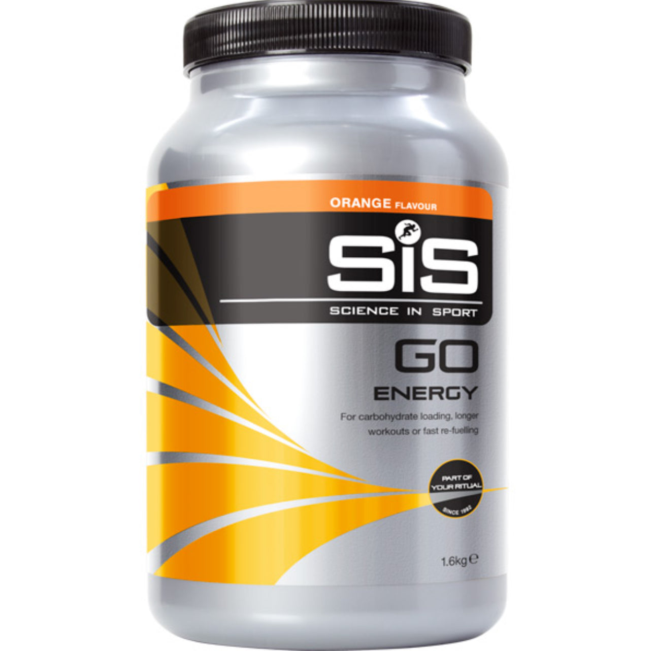 Sis - GO Energy drink powder - 1.6 kg tub - orange