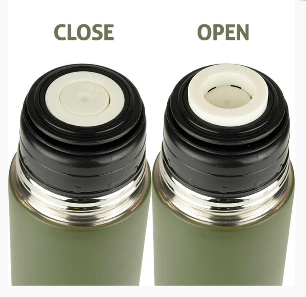 carp fishing angling green flask