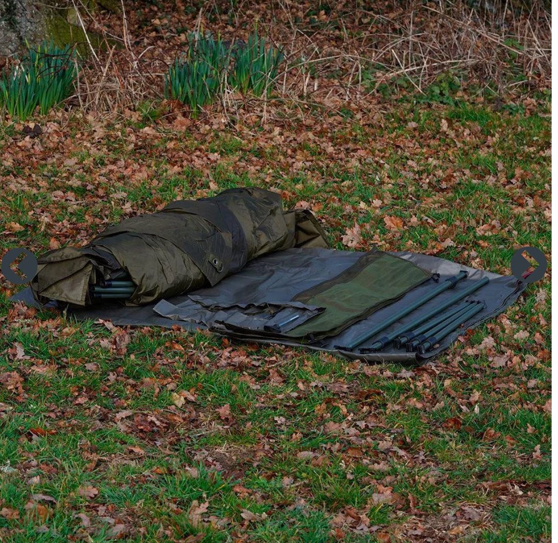NGT XL Profiler Domed Bivvy with Hood - 5000mm Super Sized 2 Man Bivvy
