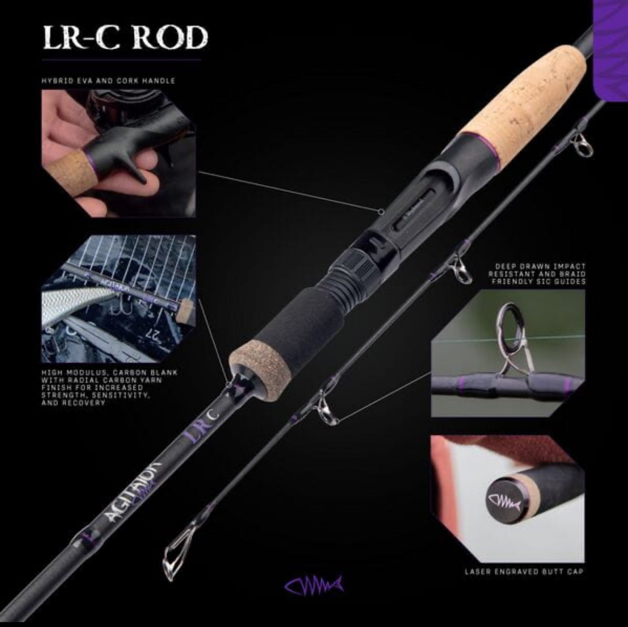 Wychwood Agitator LR-C Compact 6ft 50-100gr Fishing Rod