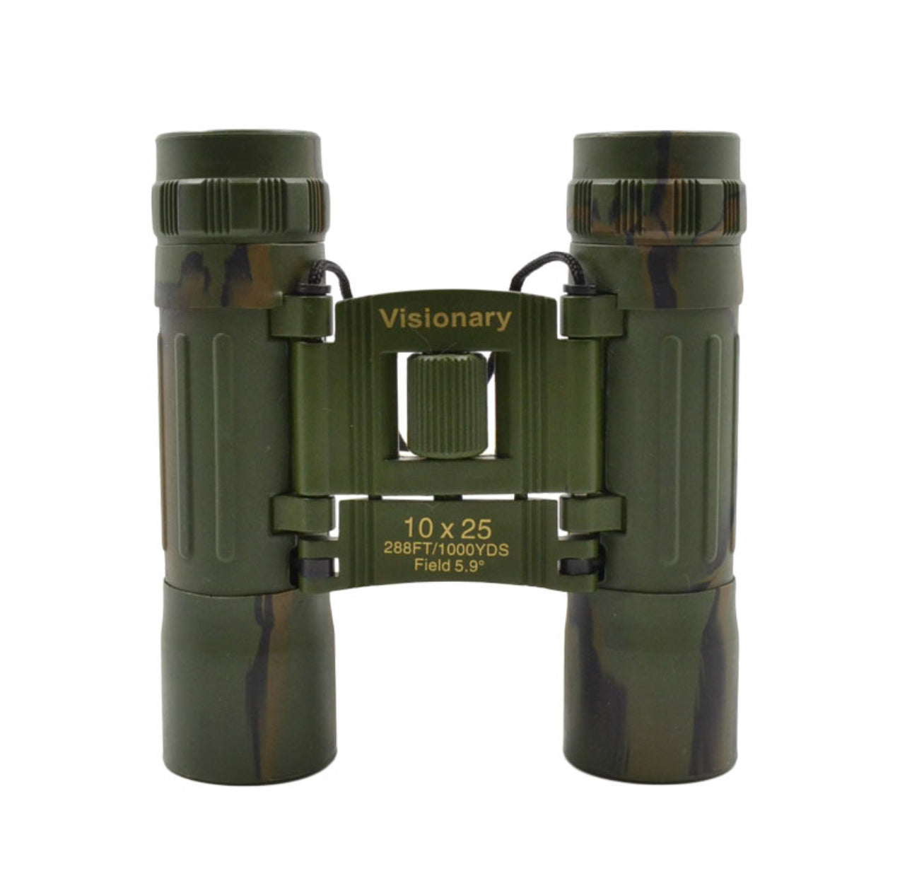 Visionary DX 10×25 Camouflage / Ruby Lens Binoculars
