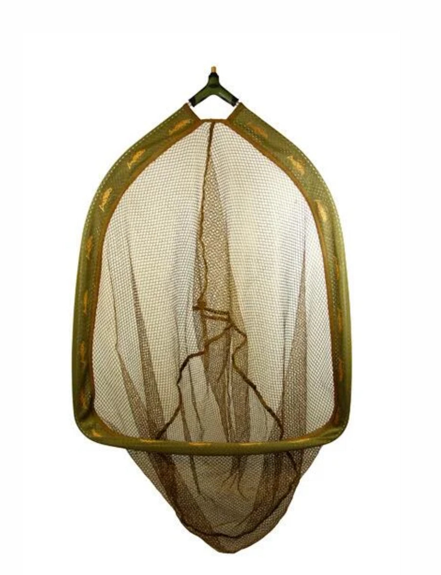 Lightweight rigid Syndicate Carp XT Hex mesh landing net 20