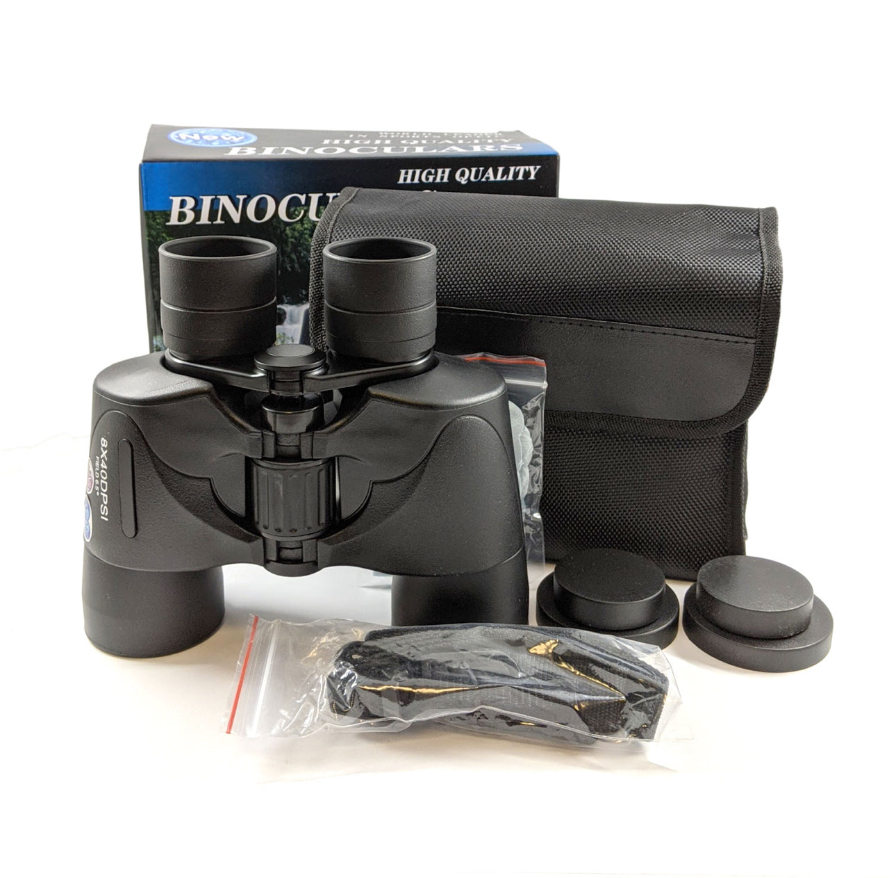 Illusion 8×40 DPS Binoculars (Black)