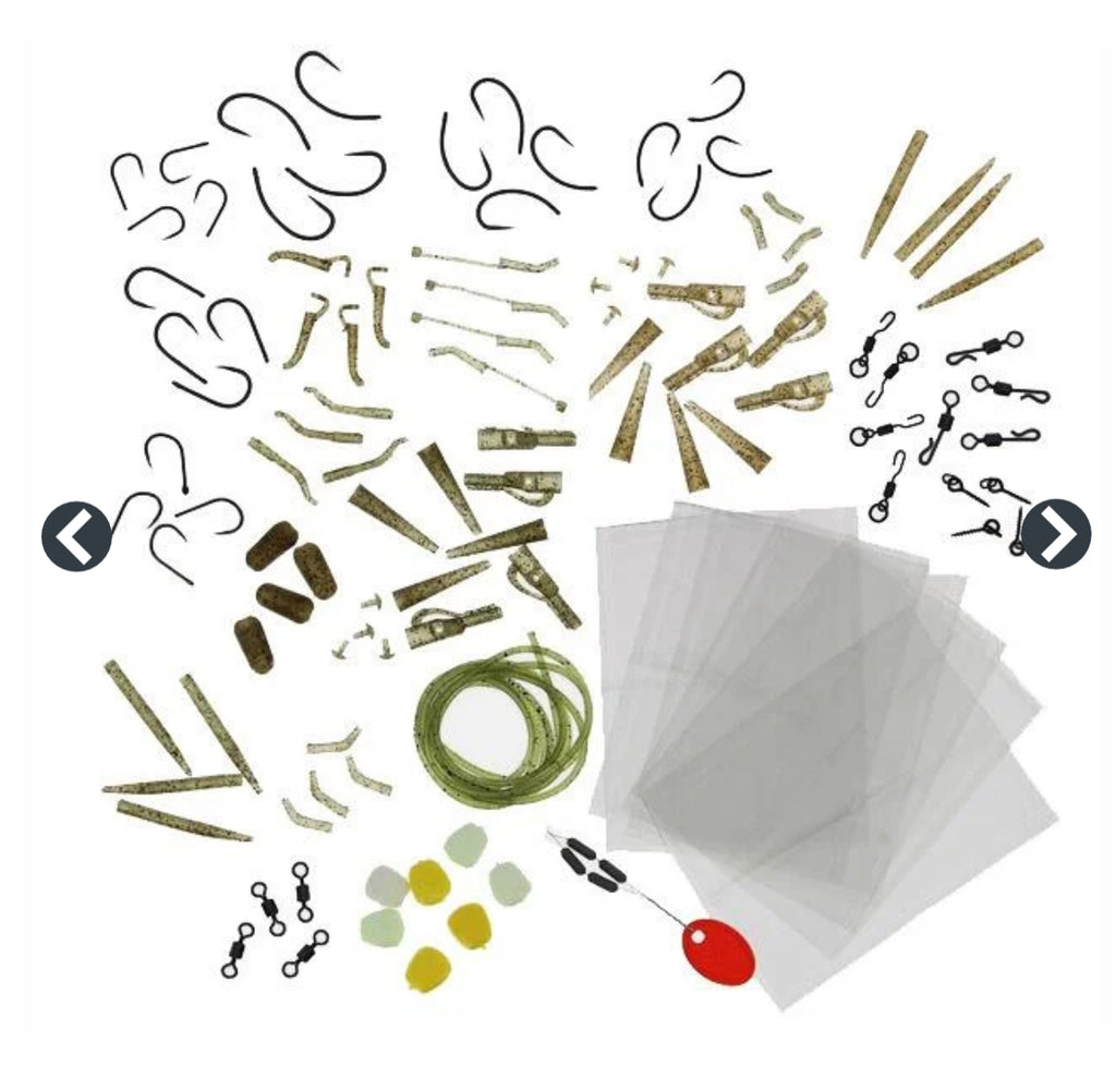 Fishing Advent Calendar Carp themed 104pcs mixed Tackle 24 Days Anglers Present