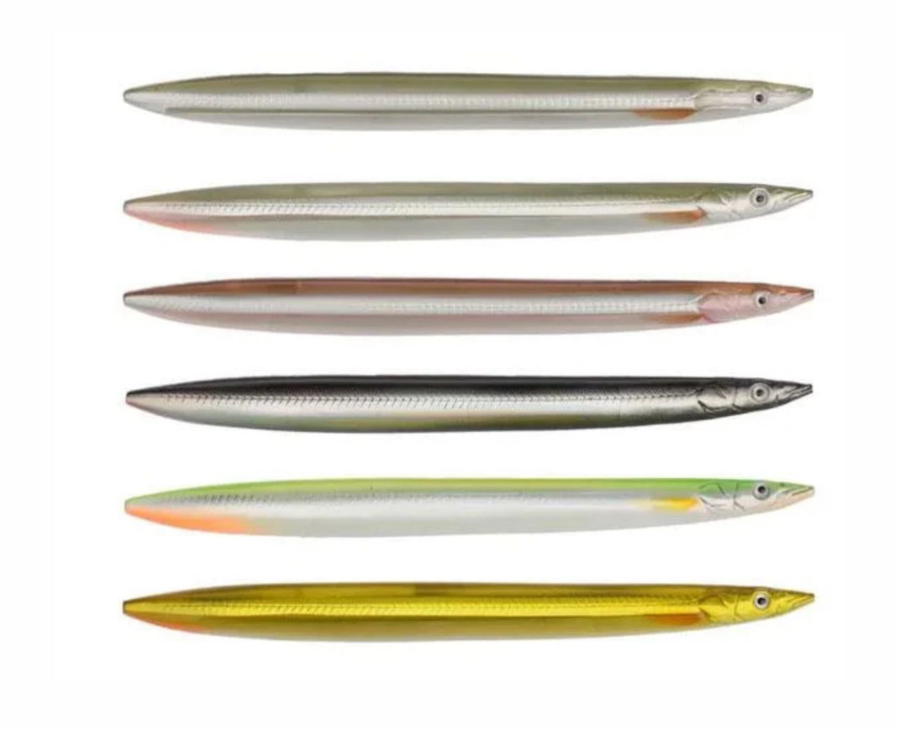 Savage Gear 3D Line Thru Sandeel Lures 125mm Black Copper