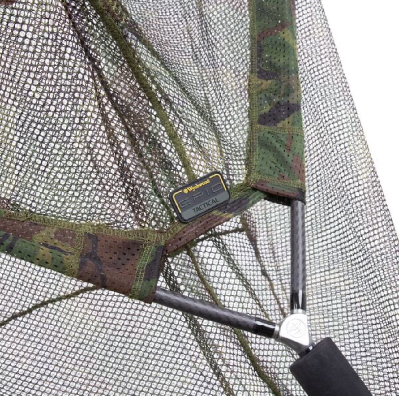 Wychwood - Epic Tactical 42" Landing Net and 6ft 2Pc Handle With Net Float