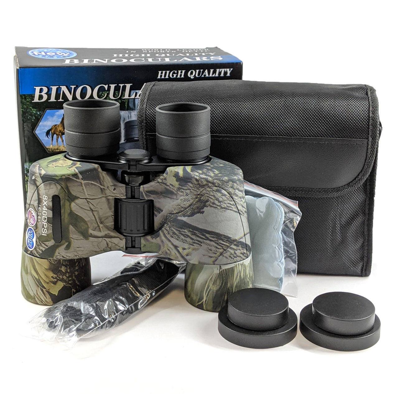 Illusion 8×40 DPS Binoculars (Camouflage)