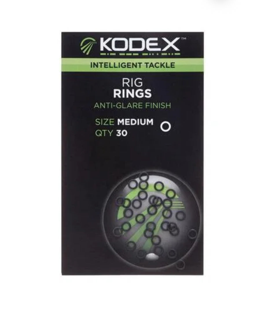 KODEX Rig Rings Round Medium 3.7mm (30pc pkt) - KODEX