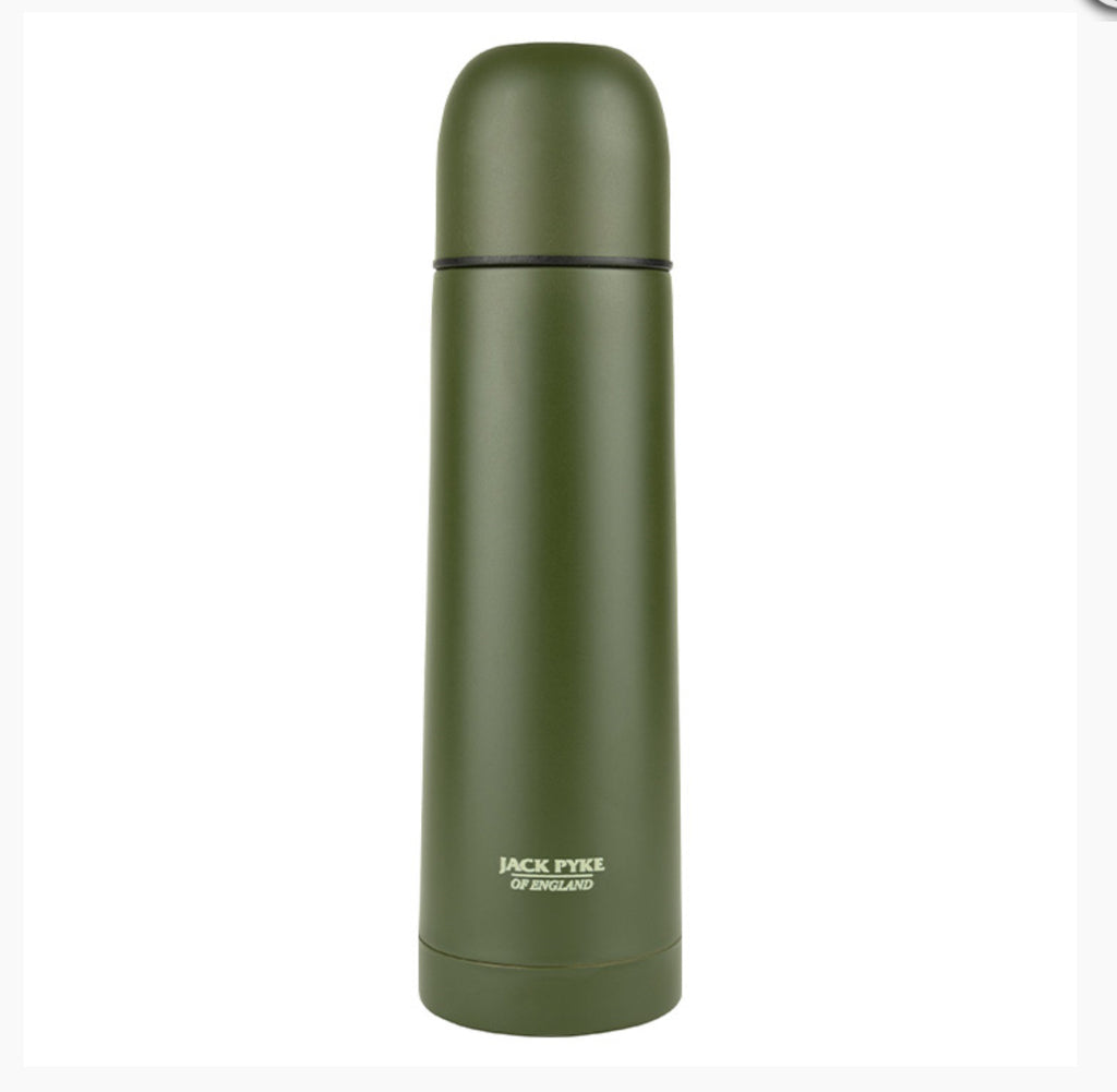carp fishing angling green flask