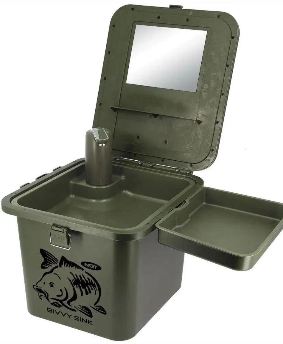 NGT Bivvy Sink - Complete Outdoor Sink for Anglers
