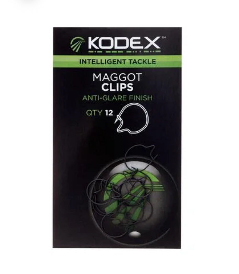 KODEX Maggot Clip (12pc pkt) - KODEX