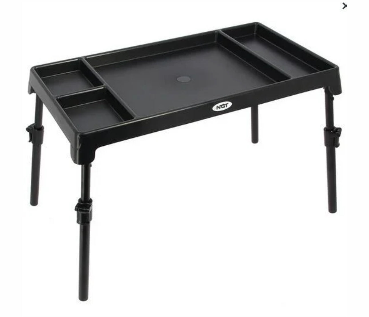 NGT XPR Bivvy Table - 4 Section with Adjustable Legs