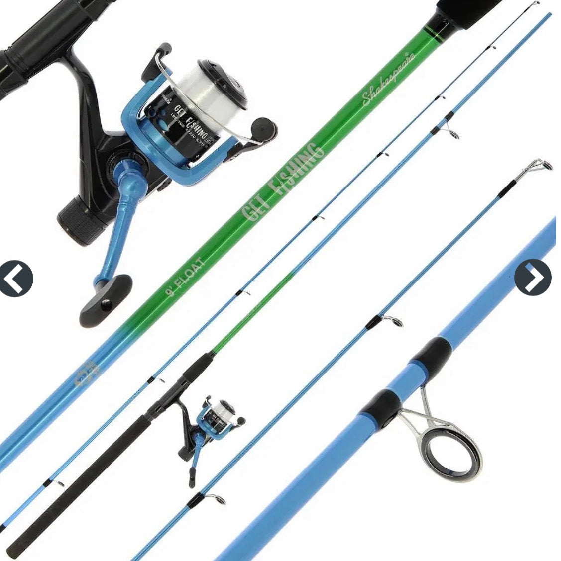 Shakespeare Float - 9ft Float Rod and Reel Combo
