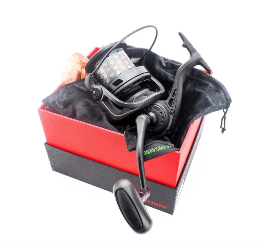 INSTINCT X10 BITERUNNER DISTANCE BIG PIT FREE RUNNING REEL (RRP £249)