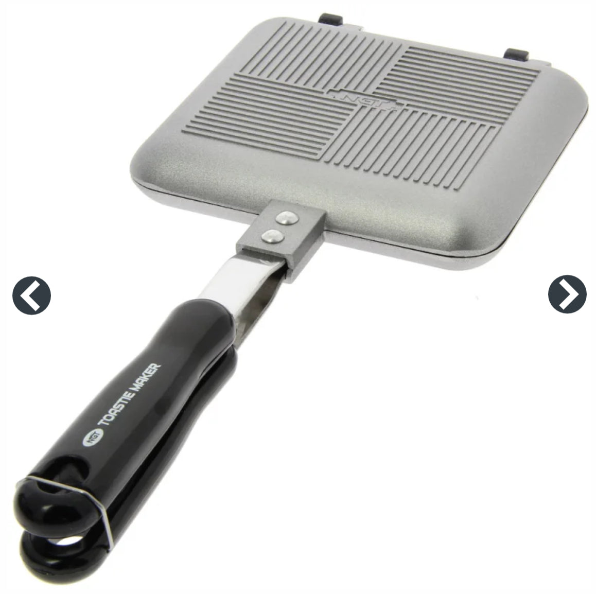 NGT Bankside Sandwich Toaster - Gun Metal (Small)