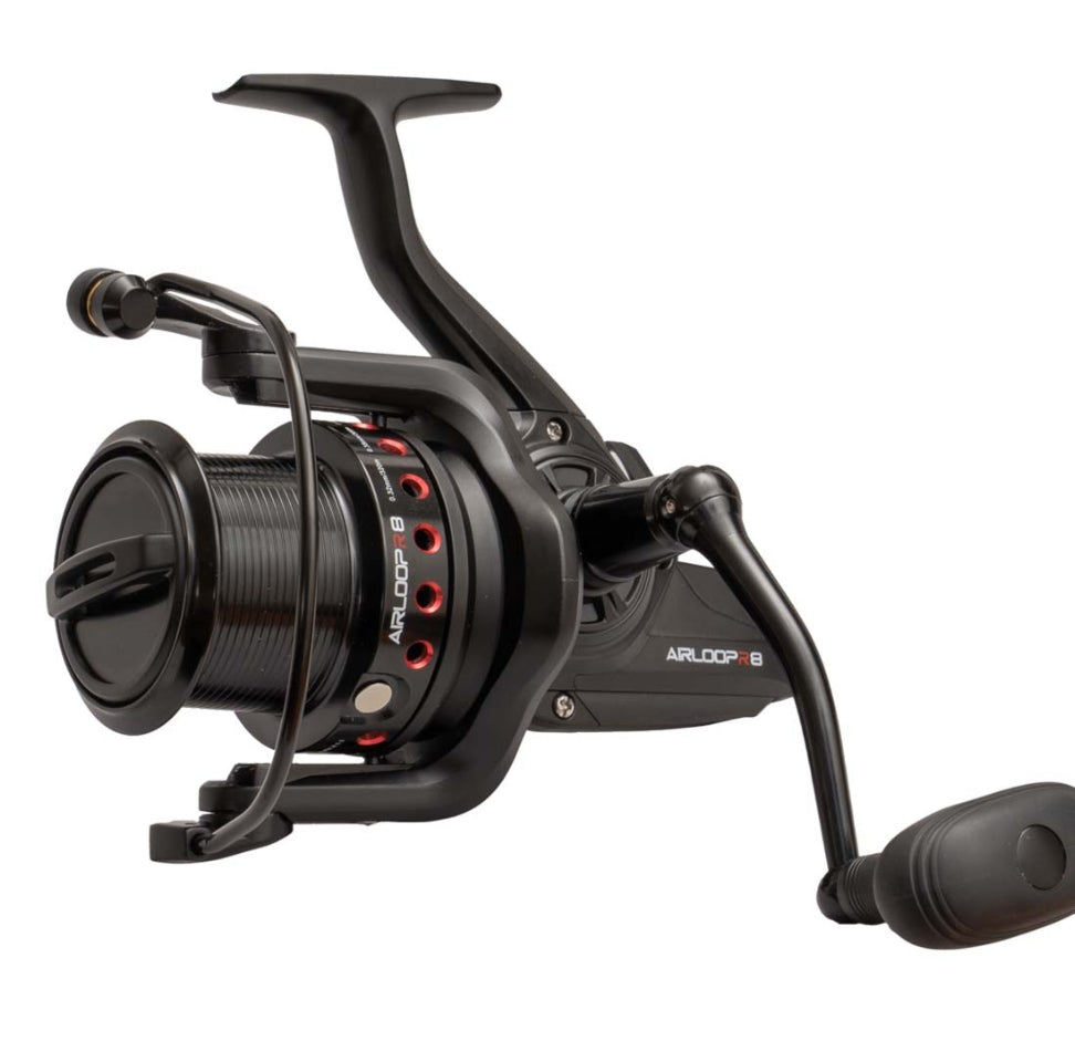 Akios Airloop R8 Fixed Spool Reel - Black Edition