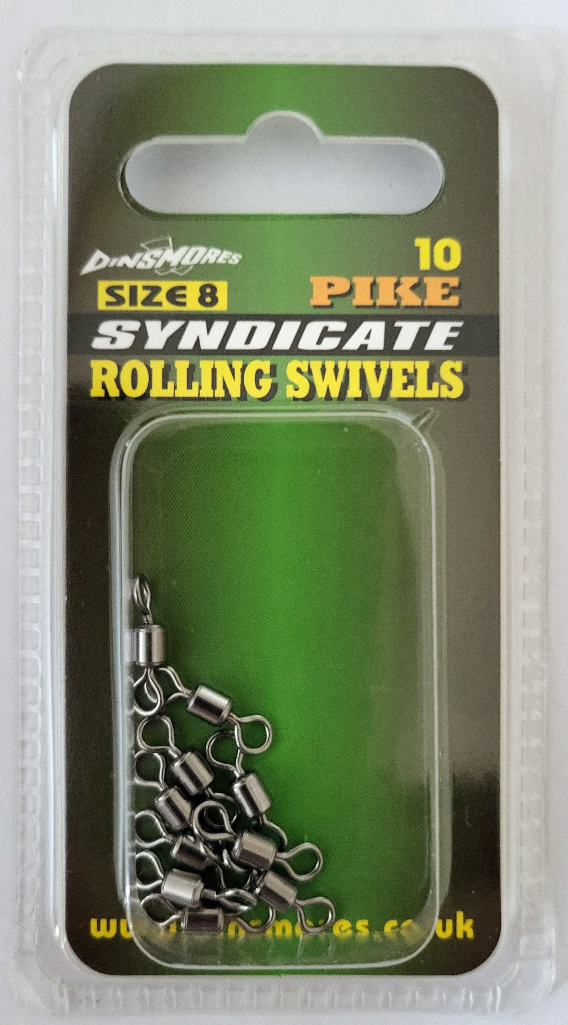 PIKE ROLLING SWIVEL - 10PCS SIZE 8
