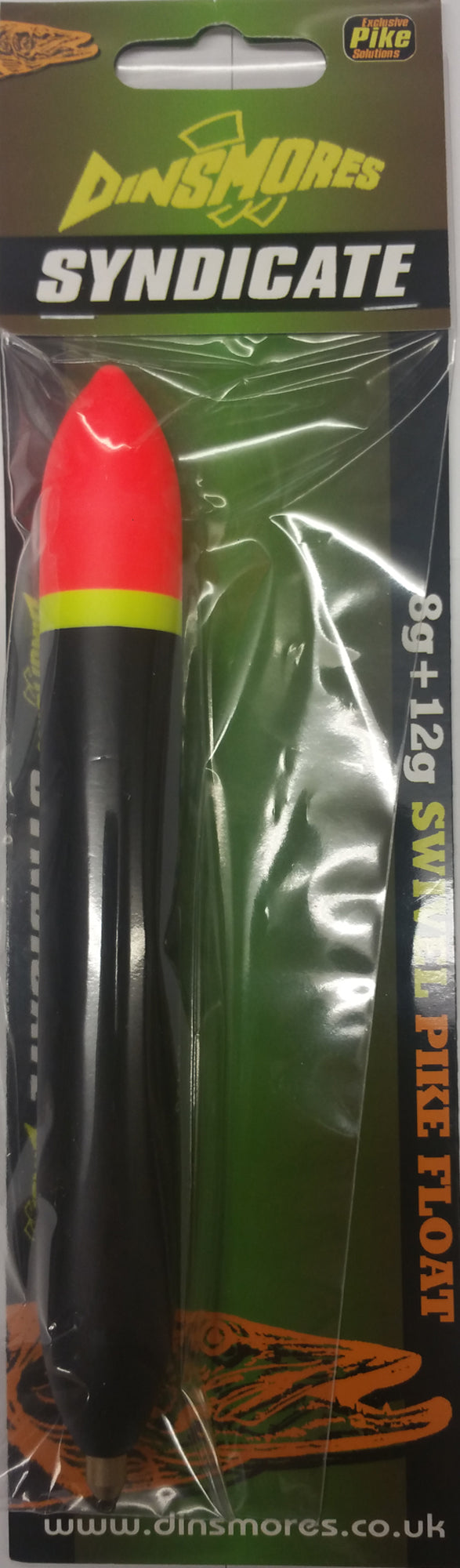 SYNDICATE PIKE SWIVEL FLOAT 8G + 12G