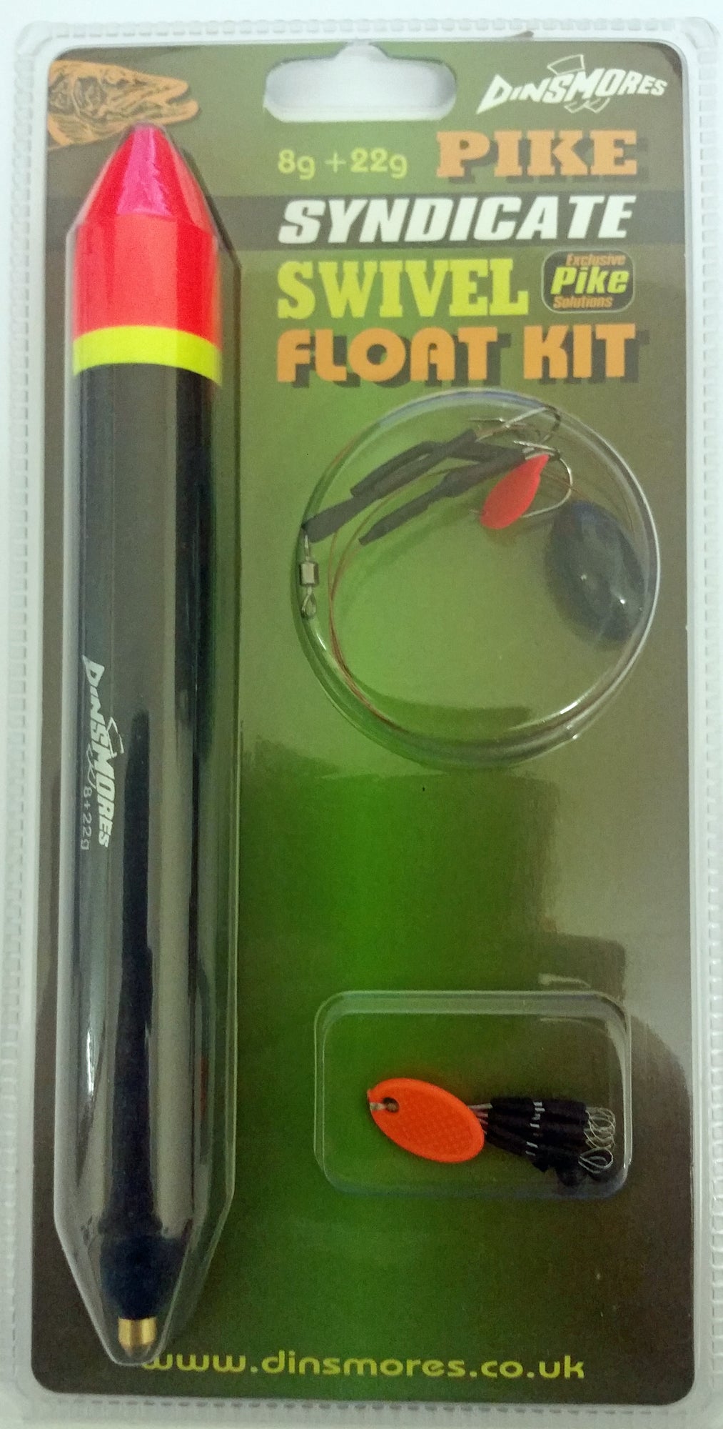 SYNDICATE PIKE SWIVEL FLOAT KIT 30G + 8G + 22G